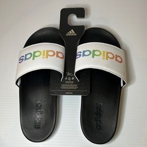 Adidas size 8 slides